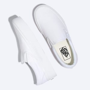 Vans Bayan Kaykay Ayakkabısı Slip-On Platform Beyaz | 42032-479